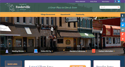 Desktop Screenshot of fowlerville.org